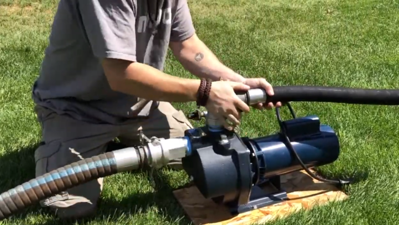 Sprinkler Pump Replacement